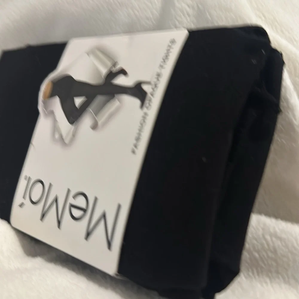 NWT MeMoi Opaque Tights - 2 Pair Size M/L